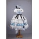 Hinana Queena Alice In Dreamland Tea Party Top and Skirt Sets(Leftovers/3 Colours/Full Payment Without Shipping)